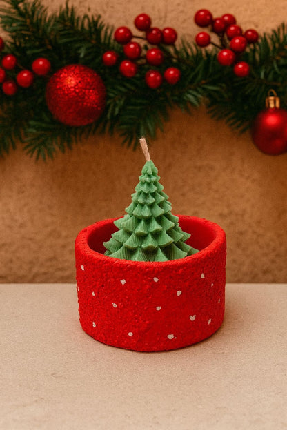 Christmas Shape Jar Candle